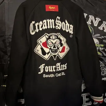 크림 소다 자켓 Cream soda 로카빌리 데빌