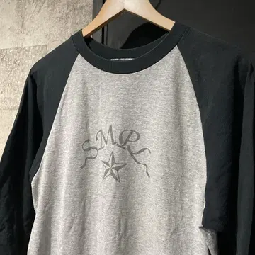 SAMPLE DESIGN WORKS 래글런 7부 소매 티셔츠