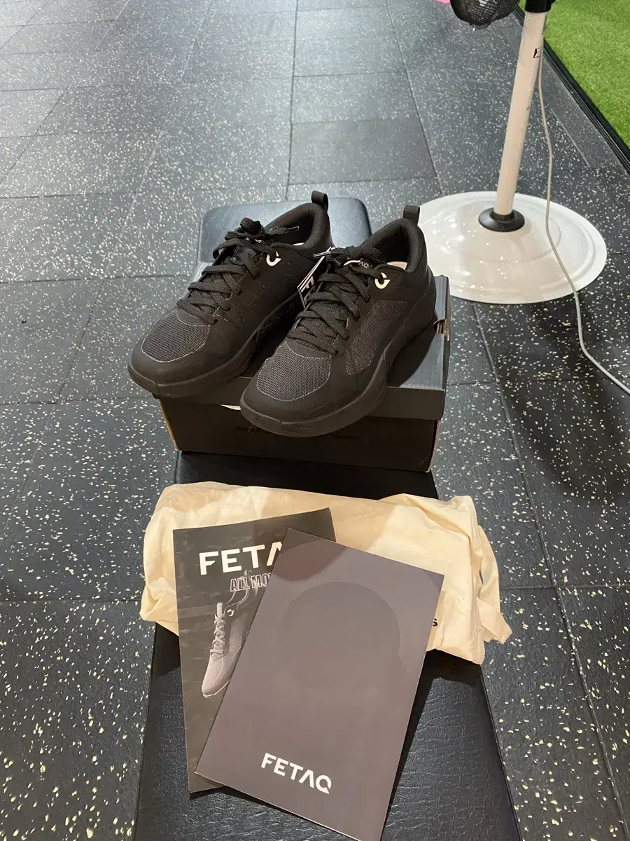 Crossfit Petac Allmove All Black Shoes 255mm, product only tried on.