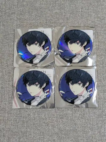 페르소나 5 FiFS 트레이딩 캔뱃지 주인공 벨벳 블루 노멀