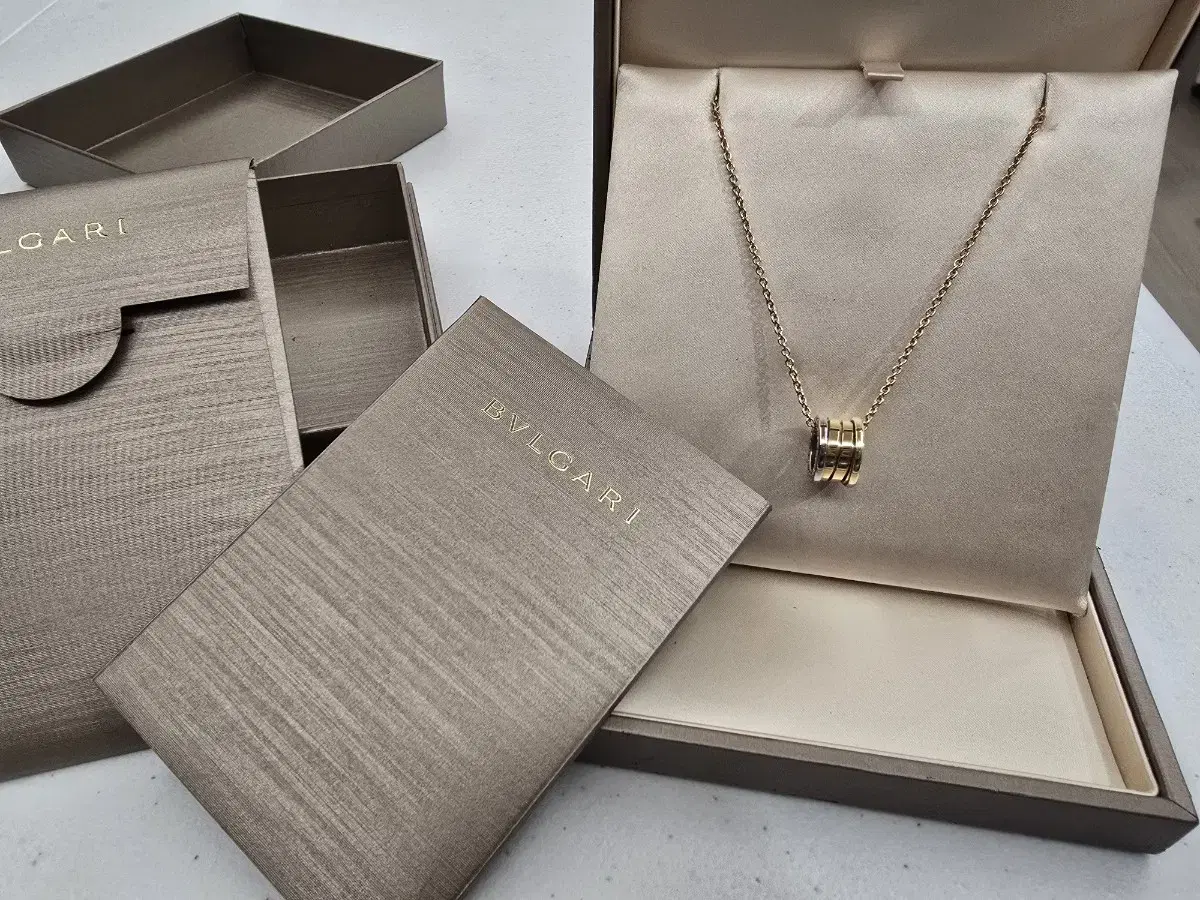 Bvlgari B.Xero1 Tricolor Original Necklace