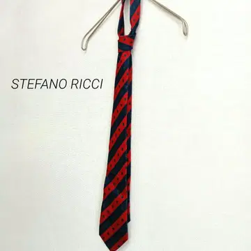 STEFANO RICCI 스테파노 리치 남성용 넥타이 스트라이프