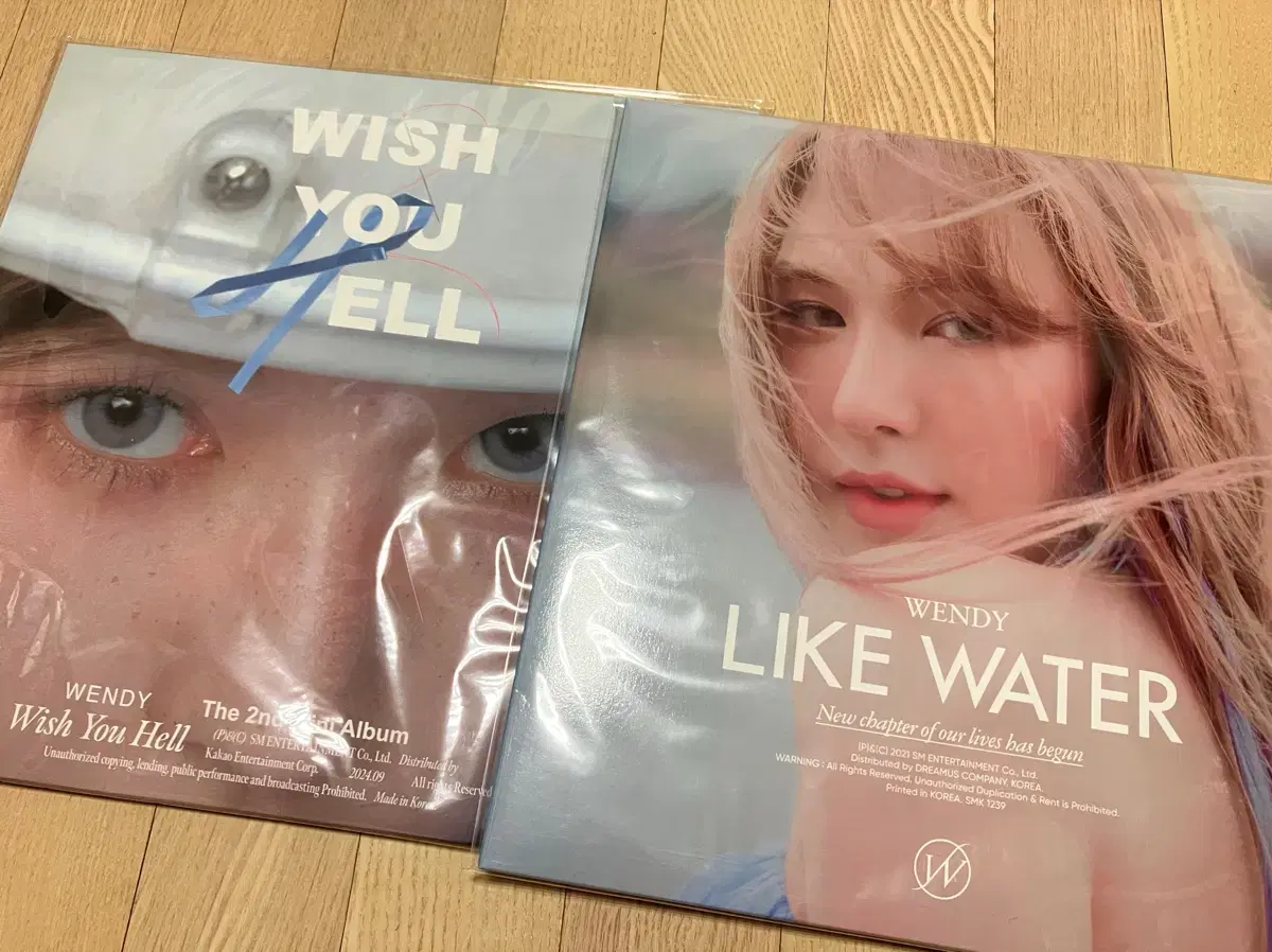 Wendy's 1st and 2nd album LP wts