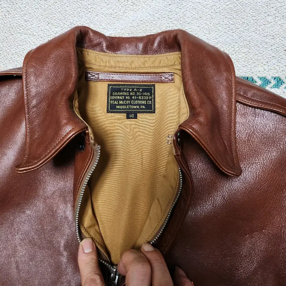 THE REAL MCCOY'S | 리얼맥코이 [40] The Real Mccoy's A-2 Jacket