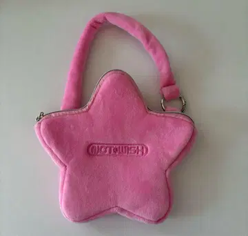 nctwish 로그인 핑크 별 모양 파우치