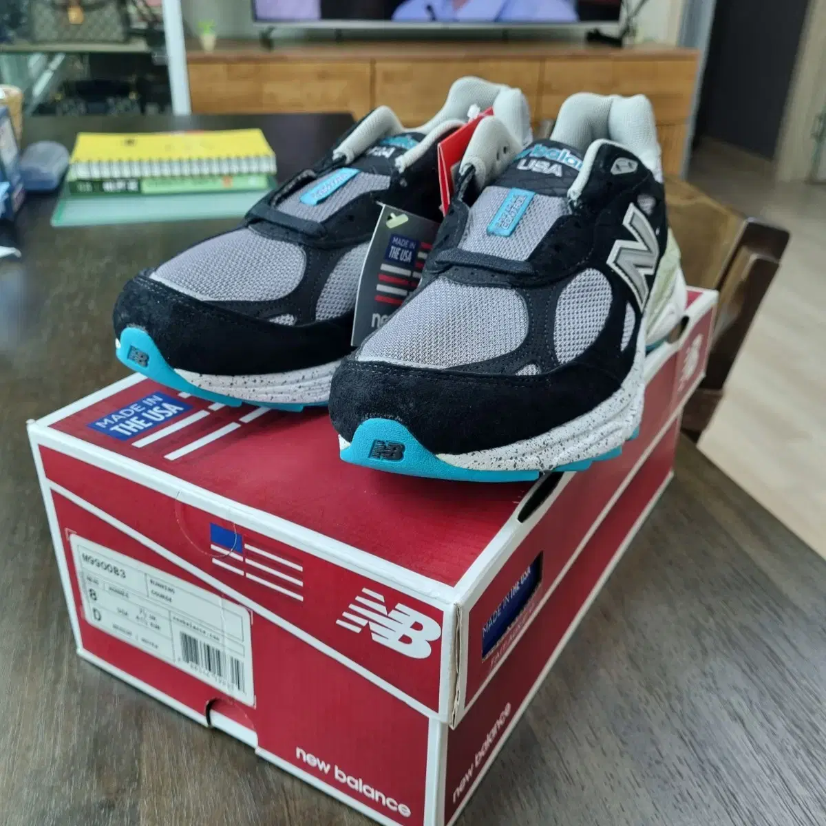 뉴발란스 990v3 그레이블랙 [260] 새상품
