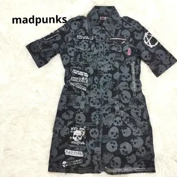 컨디션 최상 madpunks 스컬 고스로리 해골 madgirl 원피스