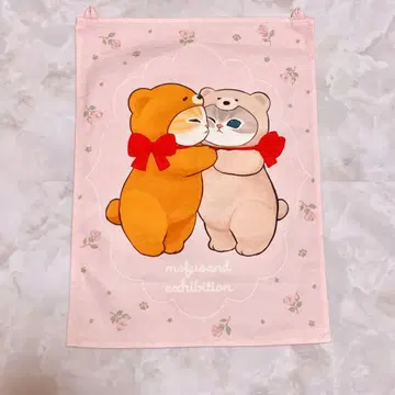 mofusand mofusand 전 패브릭 포스터 테디베어 냥