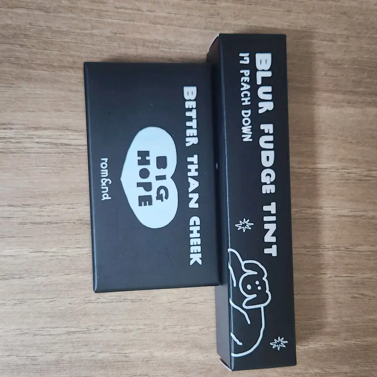 (새상품) 롬앤X이나피스퀘어 틴트 &블러셔 (웜톤 세트)