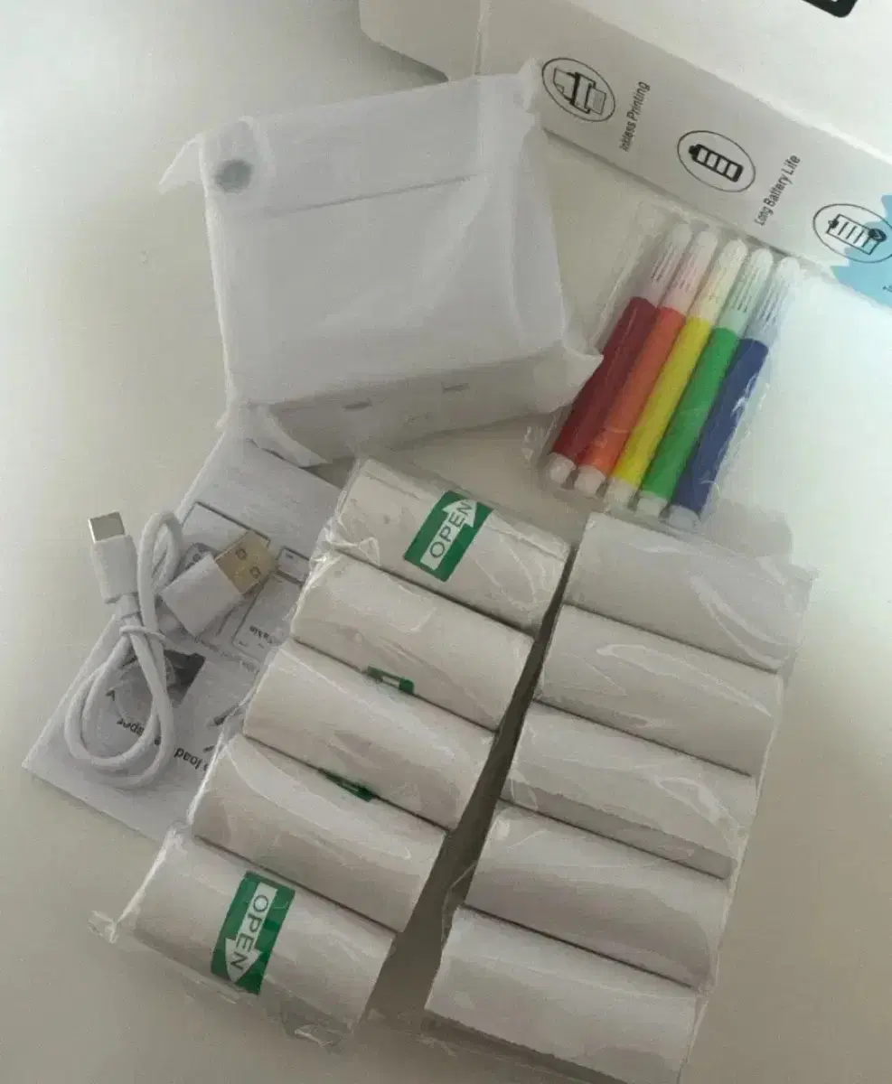 Portable Mini Thermal Transfer Printer, sealed, unused, wts