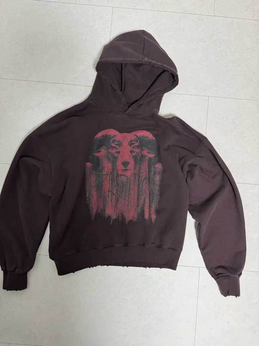 Undermycar Perdition Oglebay Hoody Ox Blood 1pc