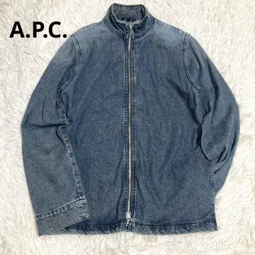 아페쎄 A.P.C. 데님 자켓 더블 지퍼 S 남성용
