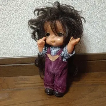 당시의 물건 쇼와 레트로 앤티크 빈티지 인형 소프트 비닐