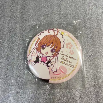 캔뱃지 기노모토 사쿠라 카드캡터 사쿠라 애니메이트 카페 애니카페