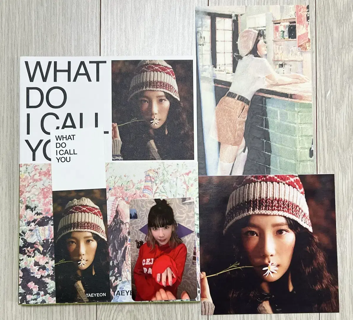 태연 미니4집 What Do I Call You 미사용 앨범 판매