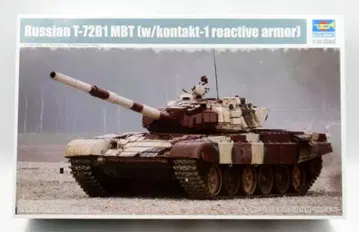 Trumpeter 1/35 러시아 연방군 T-72B1 주력 전차 ERA