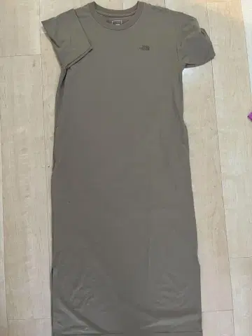THE NORTH FACE 카키 롱 원피스 M