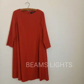 빔즈 BEAMS LIGHTS 오렌지 원피스 38