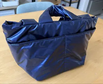 null.  PUFFY NYLON MINI TOTE BAG