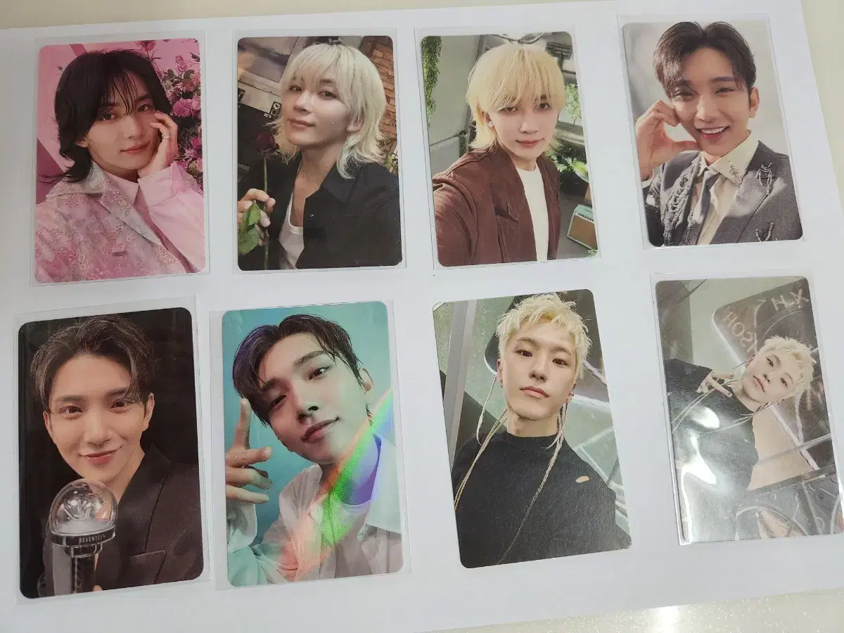 세븐틴 포카 (일본포카, 특전, 럭드...)