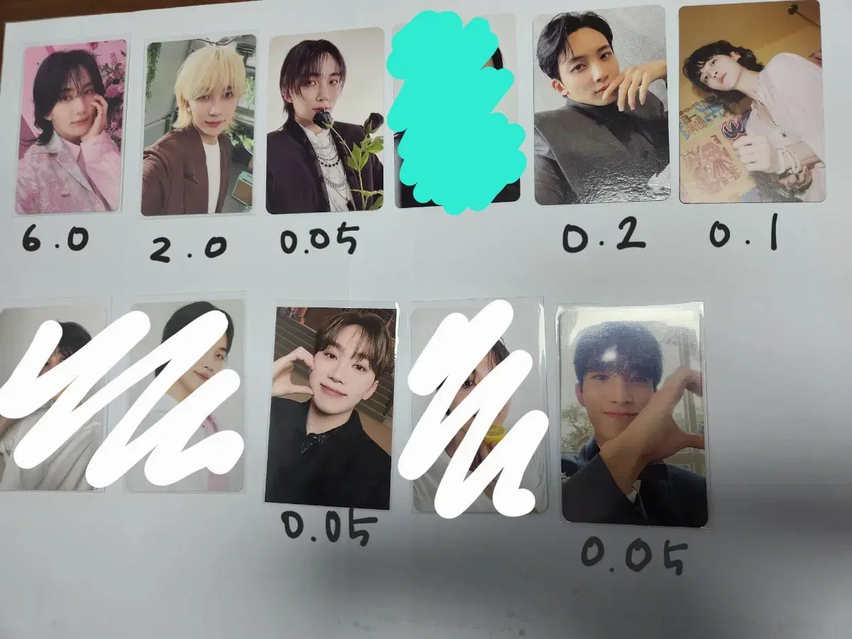 세븐틴 포카 (일본포카, 특전, 럭드...)