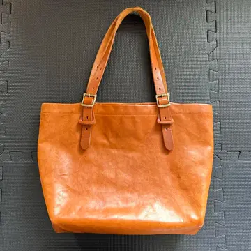 slow 가죽 토트백 카멜