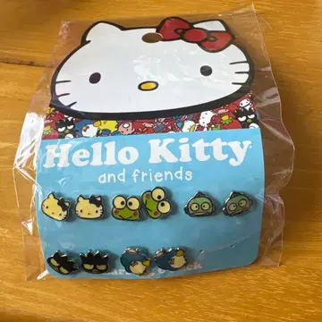 헬로키티 핀 배지 5개 세트 빈티지 가격 인하