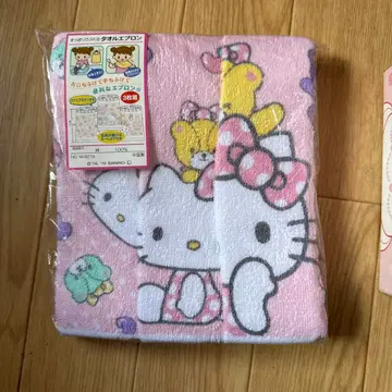 헬로키티 타월 에이프런 3종 세트 빈티지 가격 인하