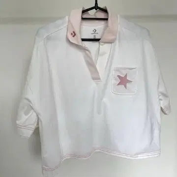 컨버스 피케 셔츠 스타일의 상의 CONVERSE
