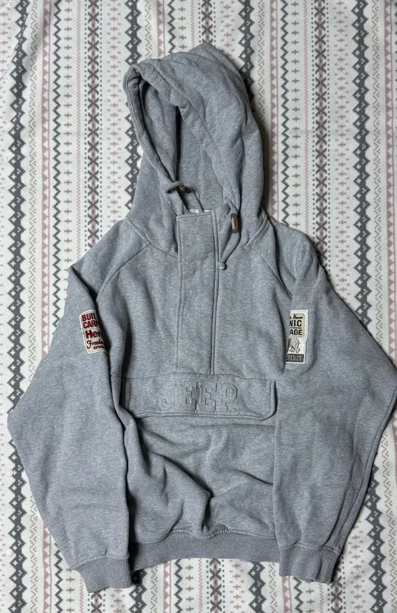 95) Jeep Hood Anorak Gray