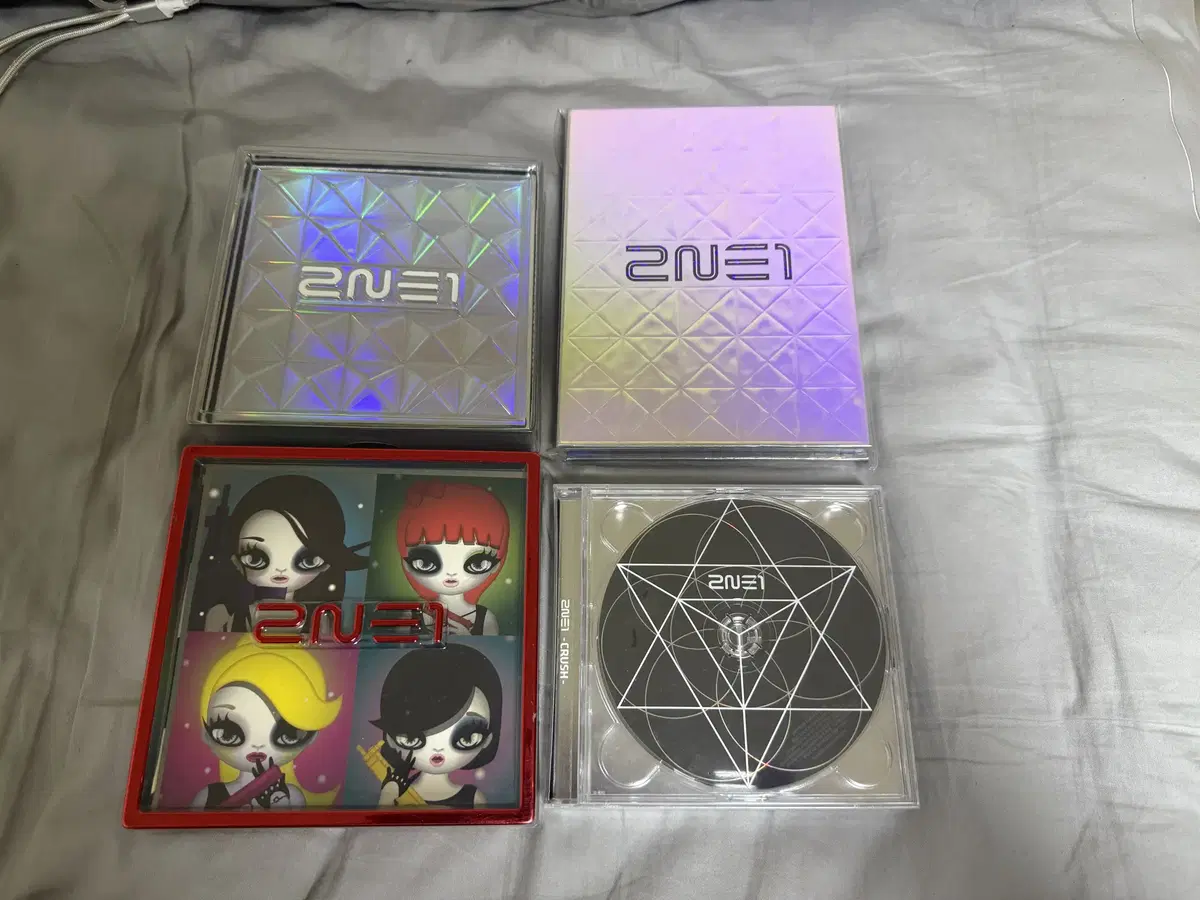 [K-Pop CD] 2NE1 Mini Album Vol. 1, Mini Album Vol. 2, Regular Album Vol. 1, Vol. 2