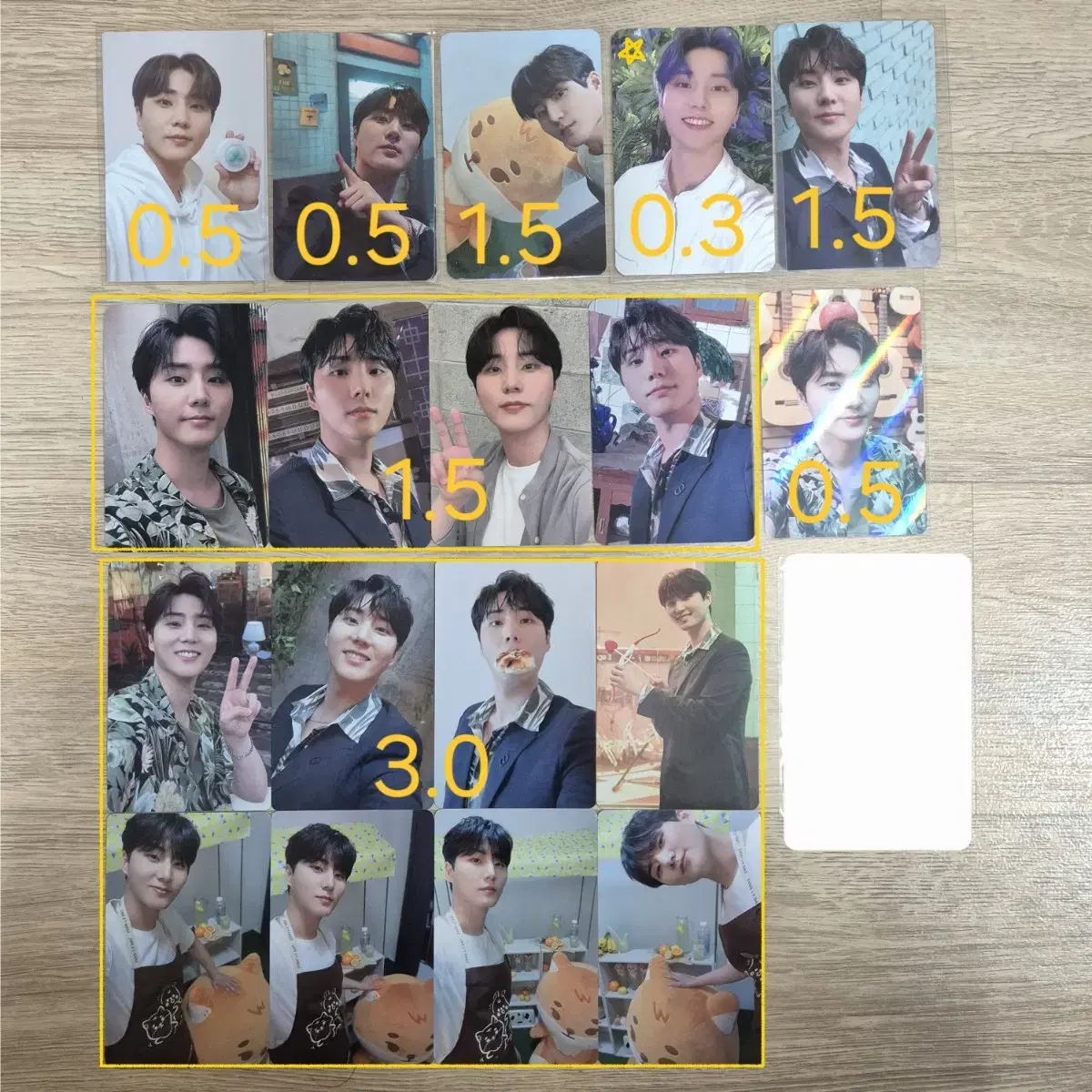 DAY6 EoD Young K Younghyun Poca Unreleased Photocard Pre-order Benefit WTS