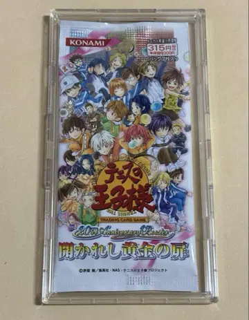테니스의 왕자님 테니스의 왕자님 카드 TCG 팩 미개봉 개봉된 황금 문