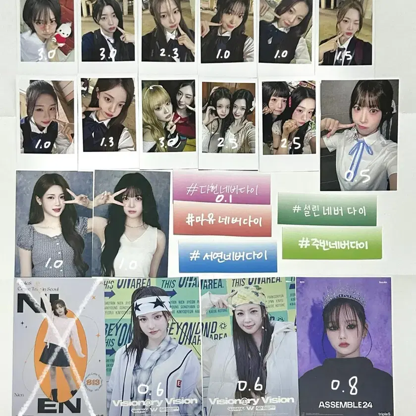 tripleS MMT トレカ TRIPLES Official Photocard - Album ASSEMBLE24 MyMusicTaste