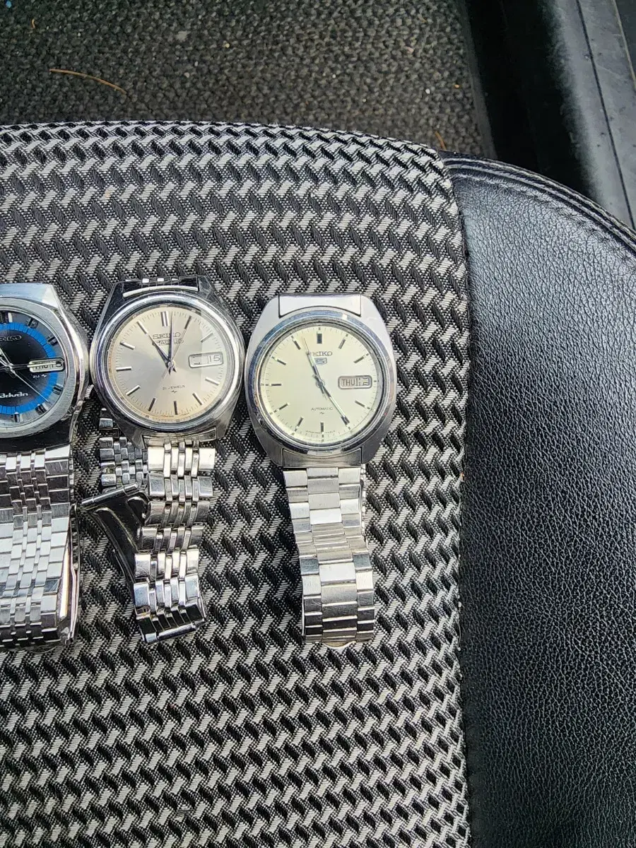 Four Seiko Vintage Watches