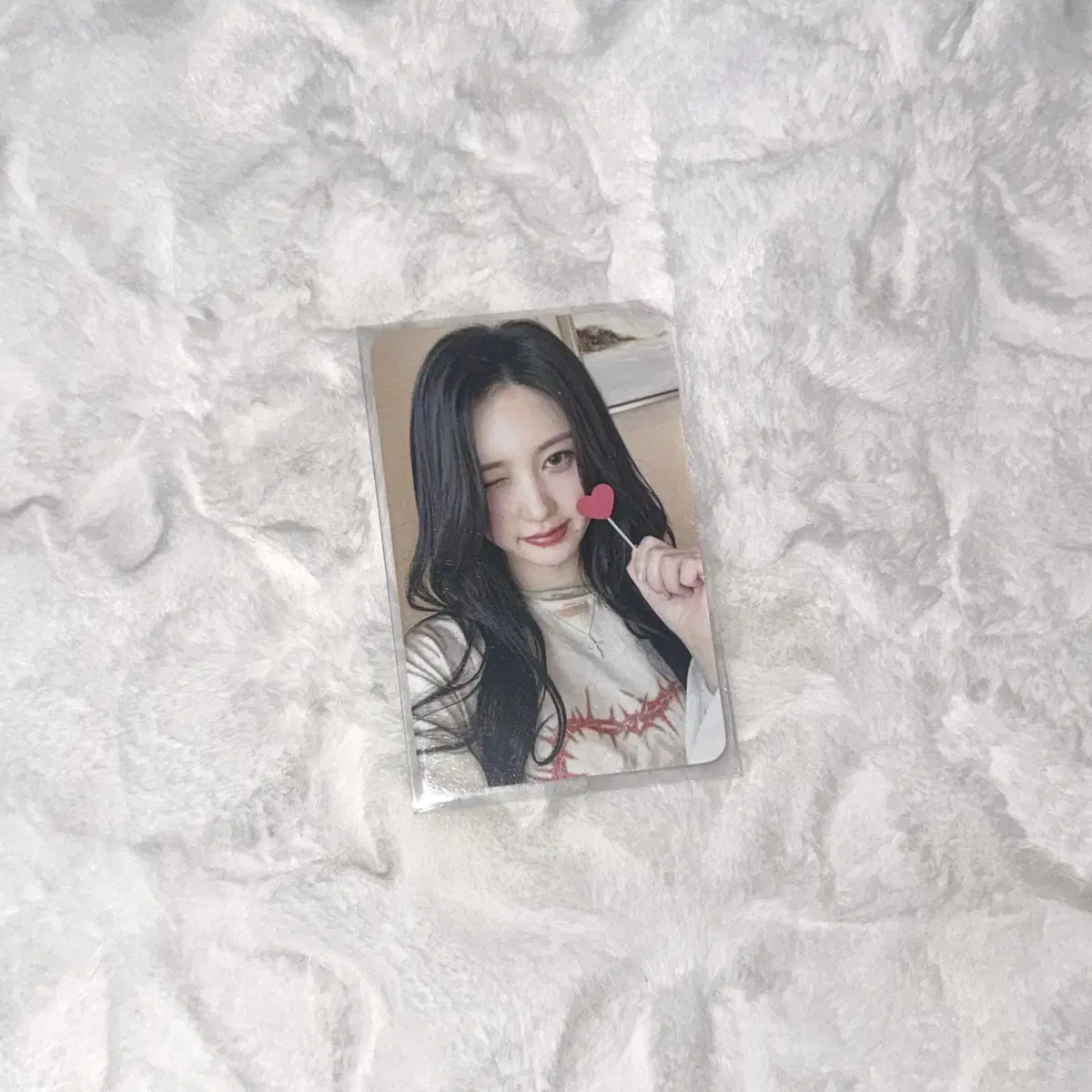 아이브 가을 엠파시 팬콘 사웨 럭드 하트토퍼 특전 럭키드로우