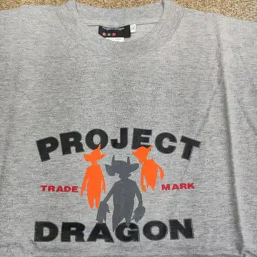 PROJECT DRAGON 티셔츠 그레이