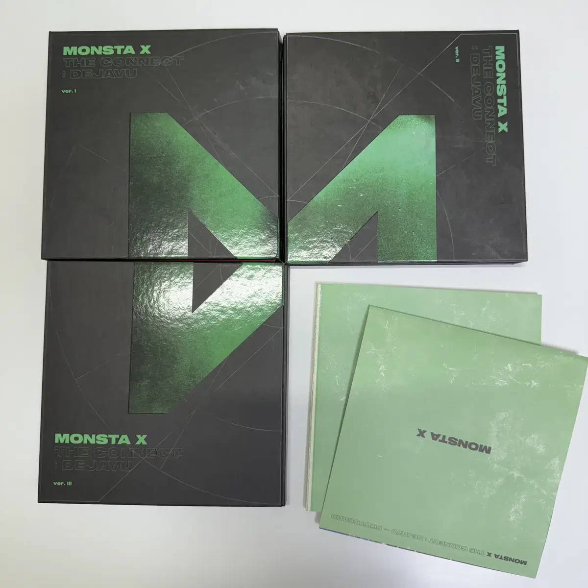 몬스타엑스 더커넥트 앨범 포카 일괄(단체 있음)
