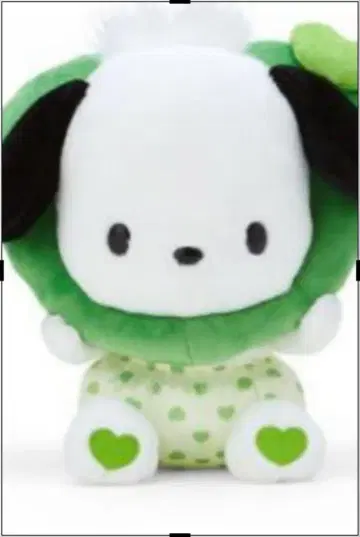 미사용품 하트 포차코 봉제 인형