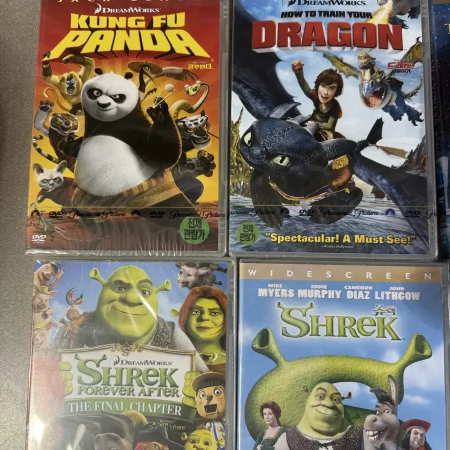 Collection of Children's Animation DVDs on Bunjang Global Site.