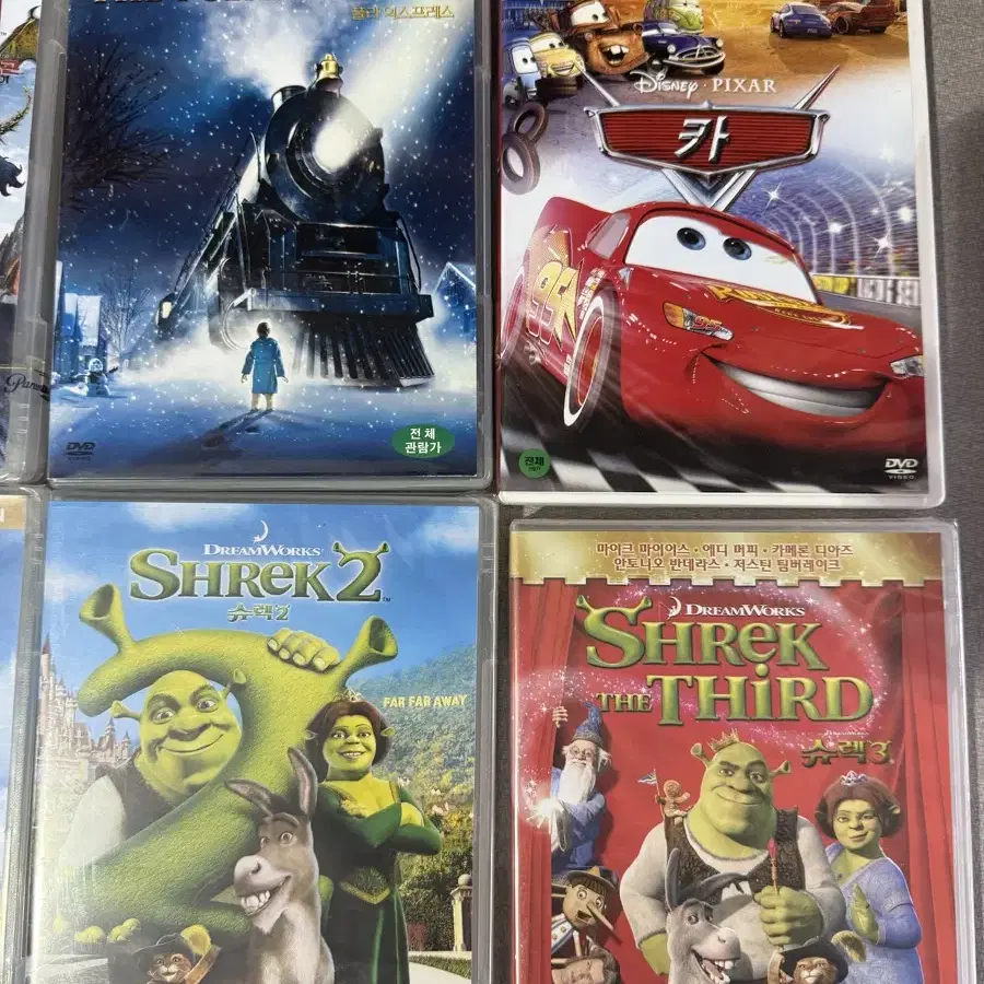 Collection of Children's Animation DVDs on Bunjang Global Site.