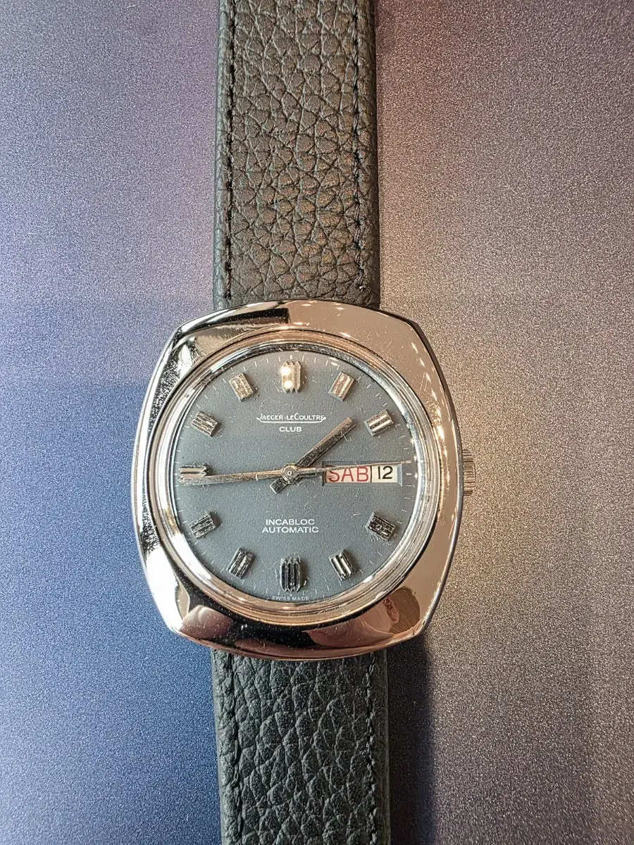 예거르쿨트르 클럽 데이데이트 오토매틱 40mm