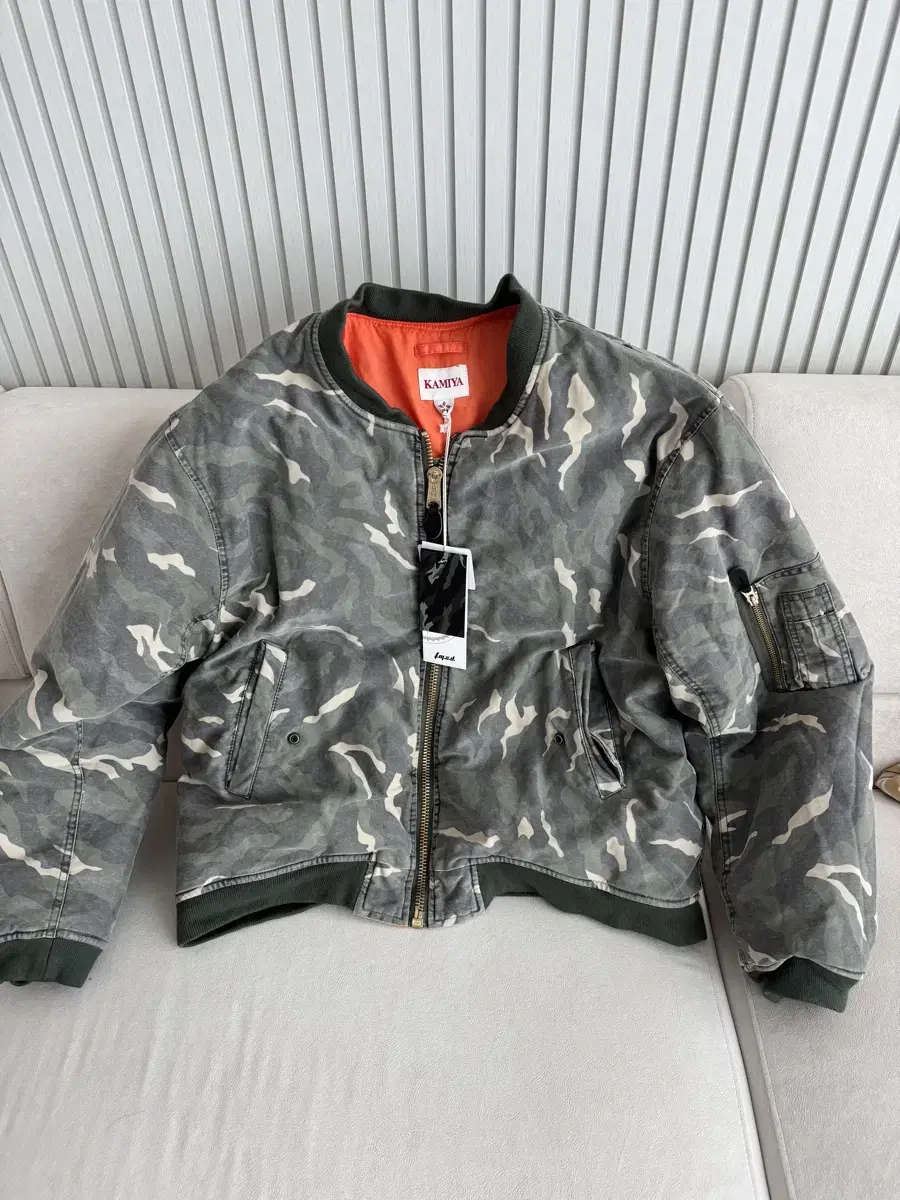 카미야 kamiya 24aw 카모 ma-1 L사이즈