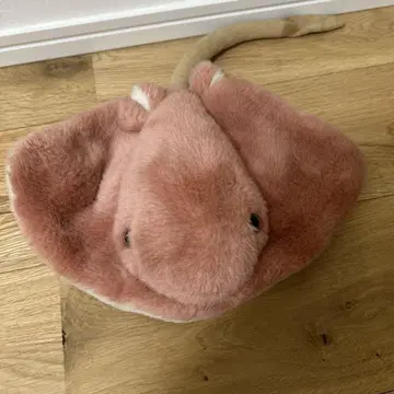 마린 스테이션 가오리 봉제 인형 레트로