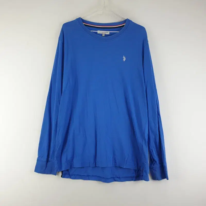 G2130 USPA 남110 블루 라운드 긴팔티셔츠