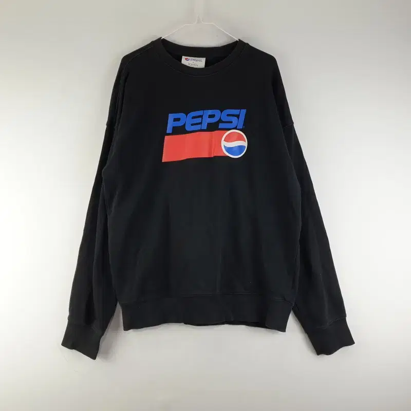 G2149 TOPTEN 남100 PEPSI 블랙 맨투맨