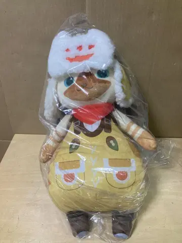 몬스터 헌터 와일즈 오토모 아일루 봉제 인형 몬헌 새상품