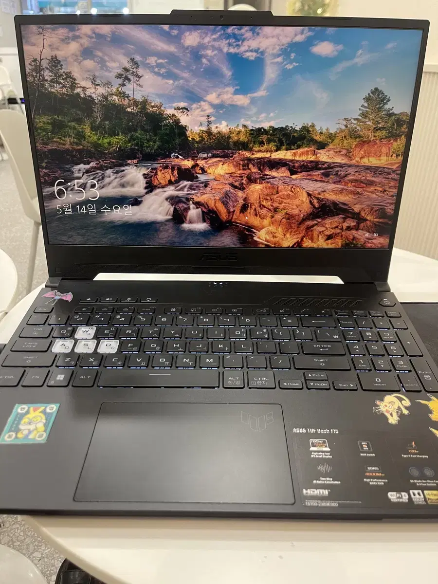 ASUS TUF Dash F15 아서스 게이밍 노트북 팝니다