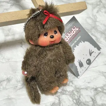 몬치치 스트랩 체인 키링 택 포함