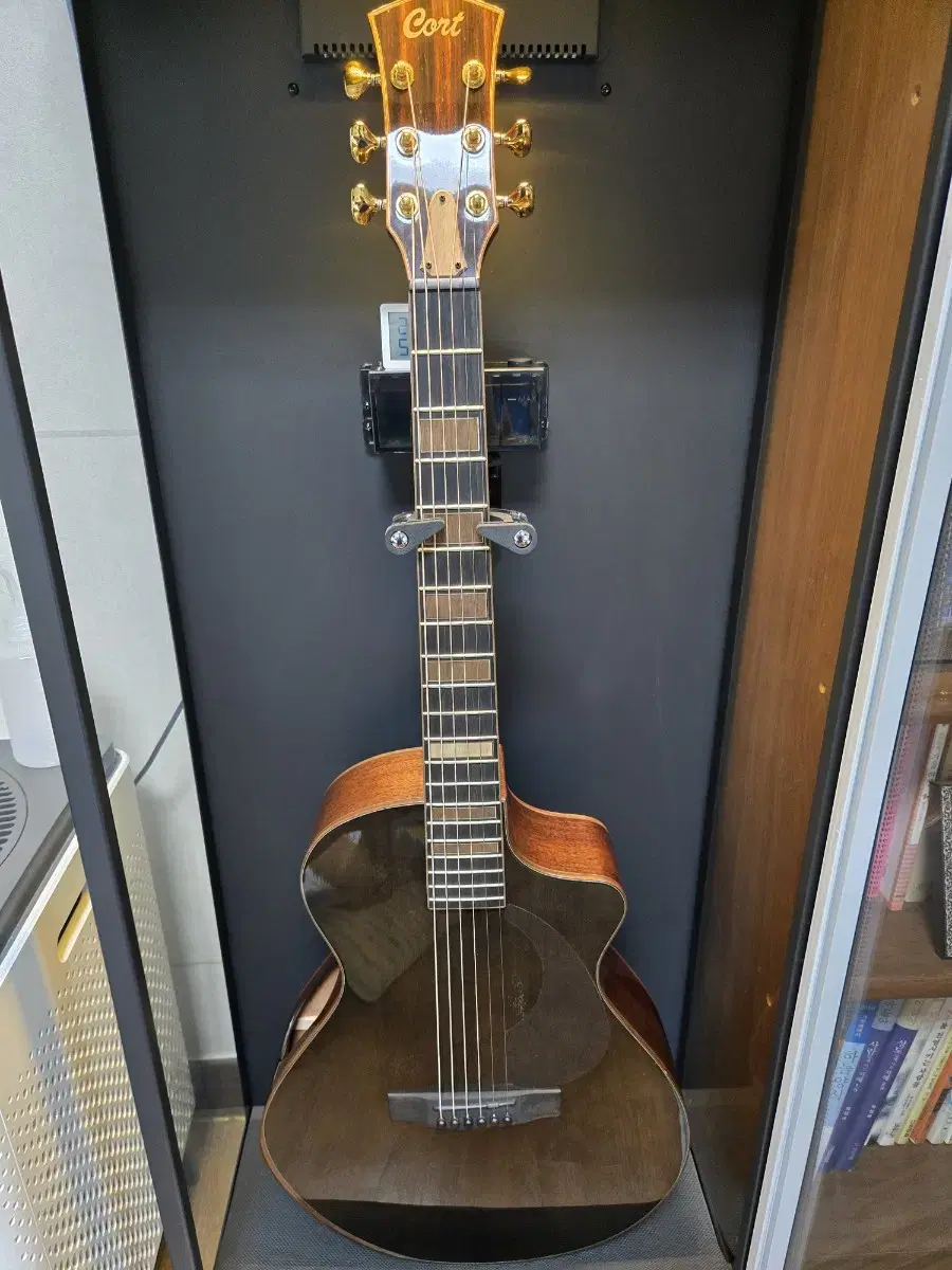 Cort Modern Black Acoustic Guitar